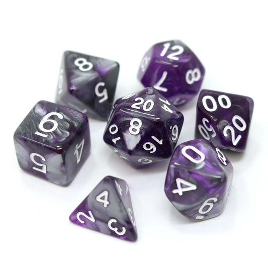 7pc RPG Set - Dark Crystal - Die Hard Dice