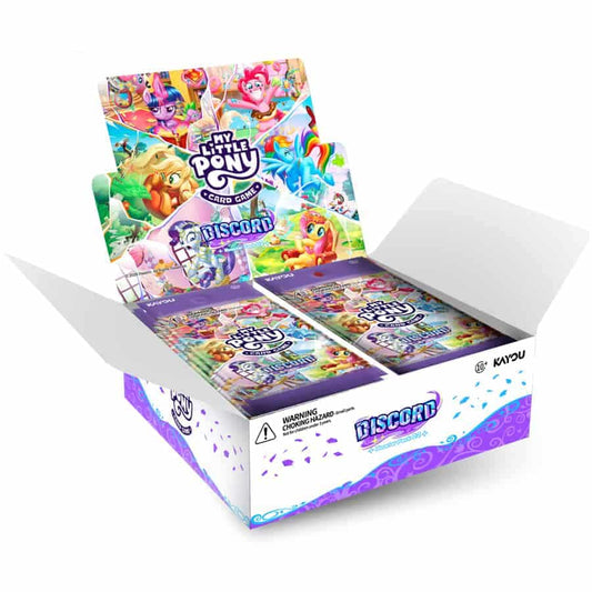 My Little Pony TCG: Discord!!!- Foil Pack Booster Box Display