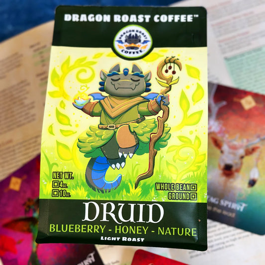 Dragon Roast Coffee - Druid Roast (10oz Whole Bean)