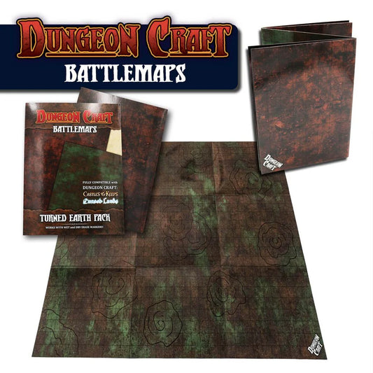 Dungeon Craft Battlemaps: Turned Earth Pack