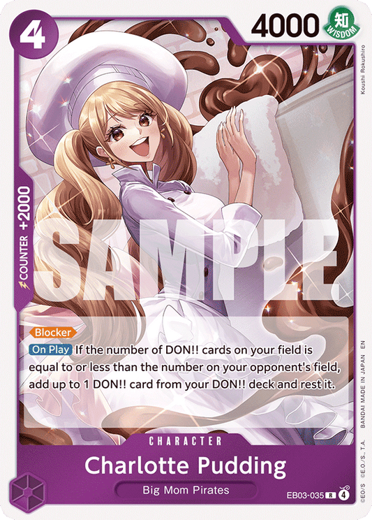 Charlotte Pudding - Extra Booster: One Piece Heroine's Edition EB03-035  (Foil) - Near Mint