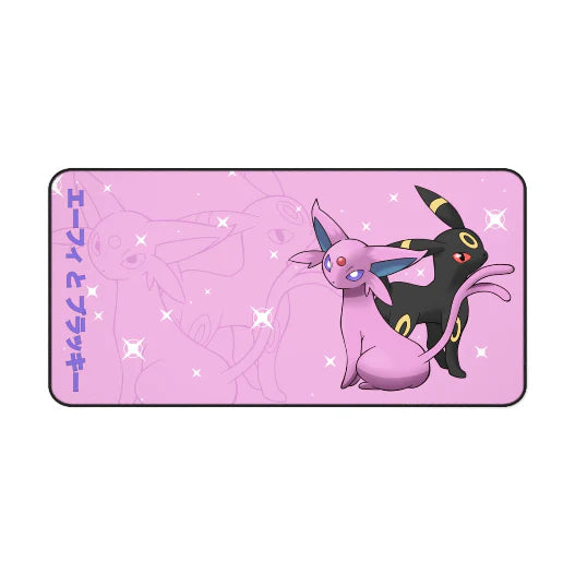 Espeon & Umbreon Pink Playmat
