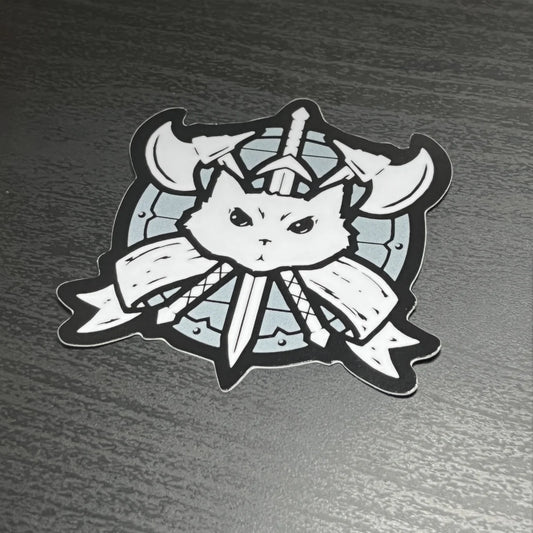 Caverns & Calicos Sticker - Fighter