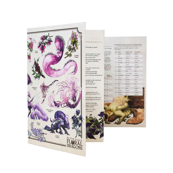 The Field Guide to Floral Dragons: Hardcover Book Deluxe Edition