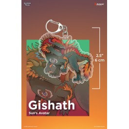 Magic: The Gathering - Gishath, Sun's Avatar Keychain