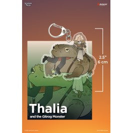 Magic: The Gathering - Thalia And The Gitrog Monster Keychain