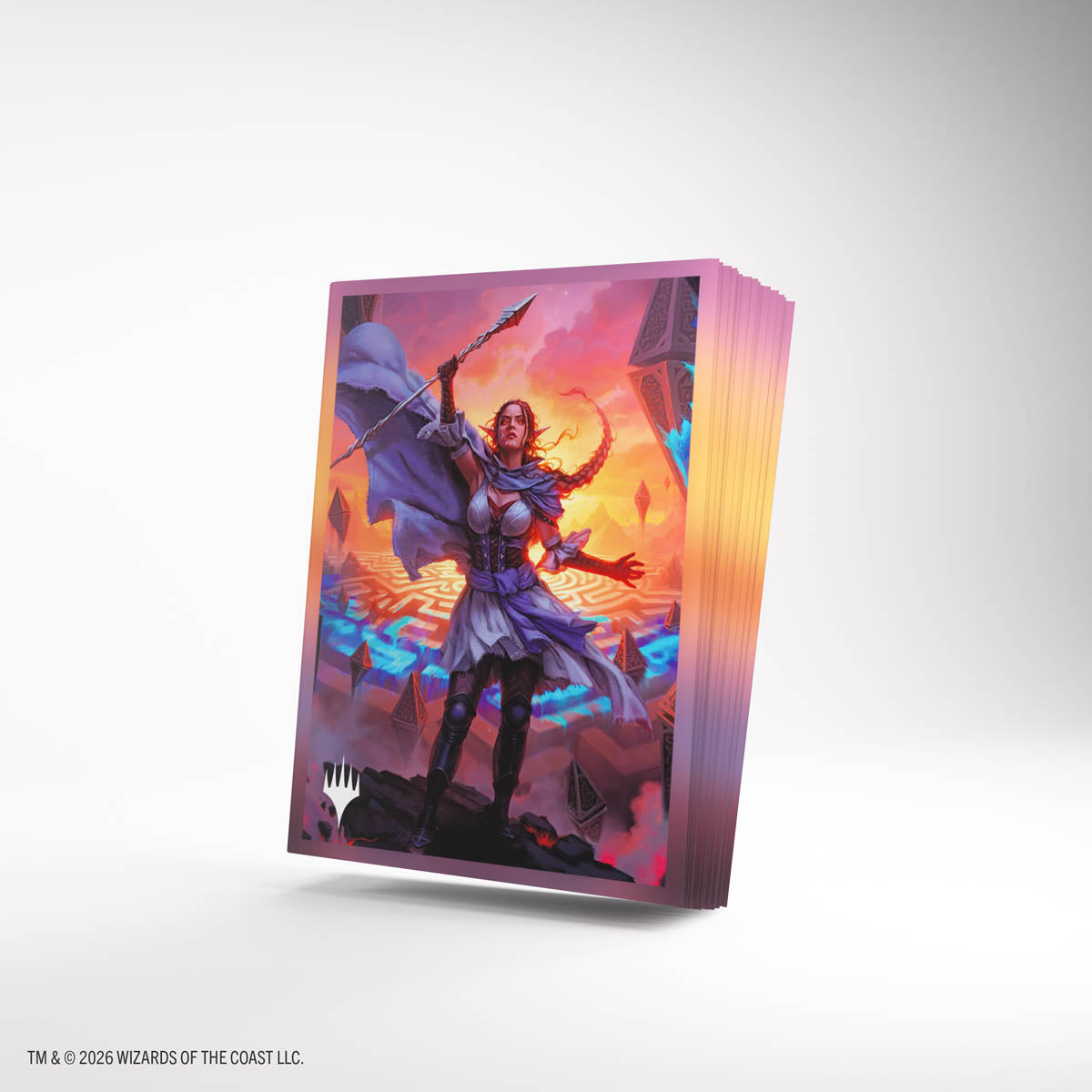 GameGenic - Magic: The Gathering | Reality Fracture Premium Art Sleeves - Nissa, Leyline Tamer