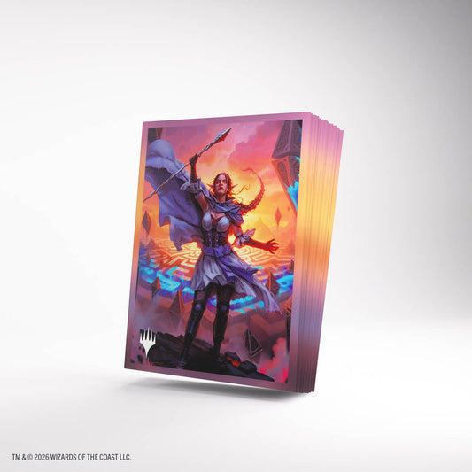 GameGenic - Magic: The Gathering | Reality Fracture Premium Art Sleeves - Nissa, Leyline Tamer