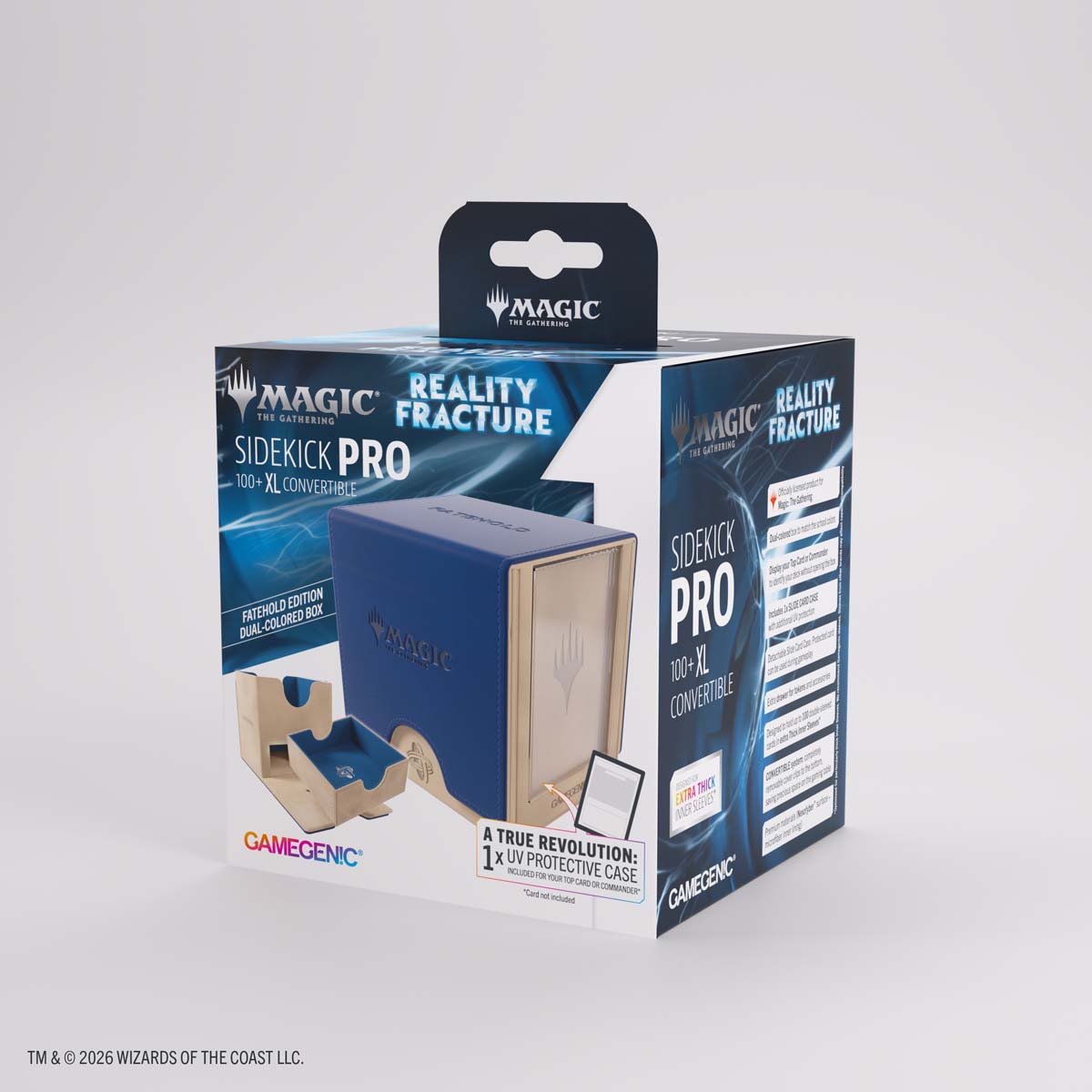 GameGenic Magic: The Gathering SIDEKICK PRO 100+ XL CONVERTIBLE - Fatehold