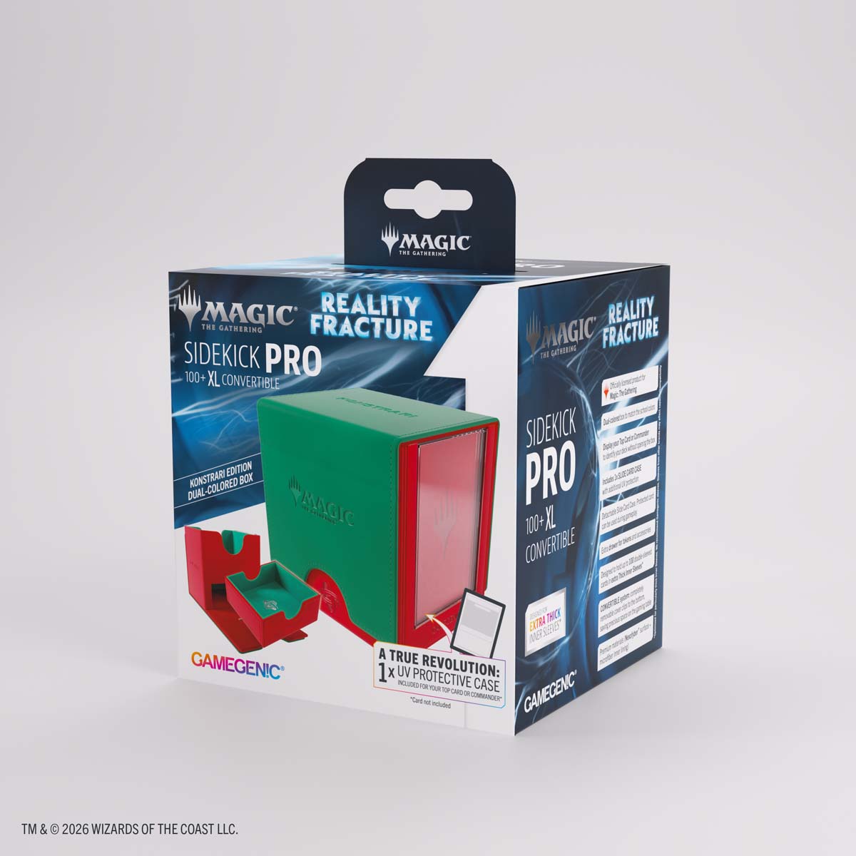 GameGenic Magic: The Gathering SIDEKICK PRO 100+ XL CONVERTIBLE - Konstrirai