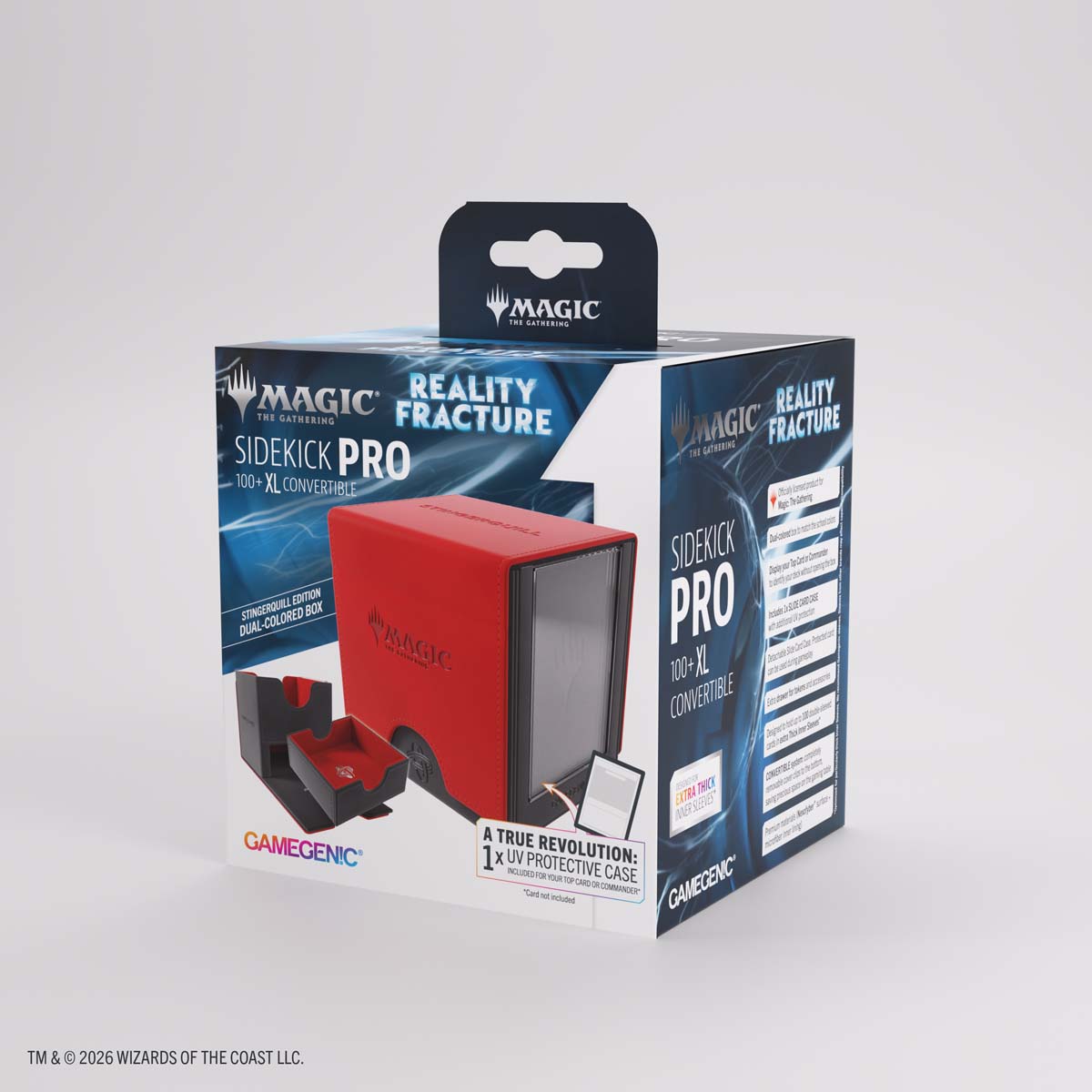 GameGenic Magic: The Gathering SIDEKICK PRO 100+ XL CONVERTIBLE - Stingerquill