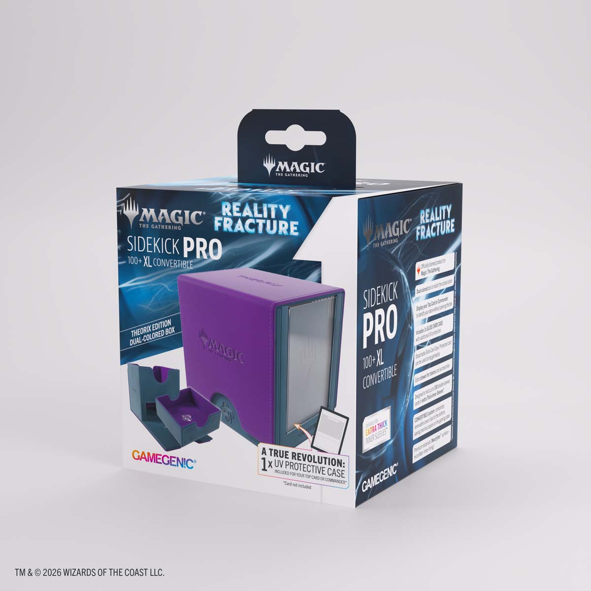 GameGenic Magic: The Gathering SIDEKICK PRO 100+ XL CONVERTIBLE - Theorix