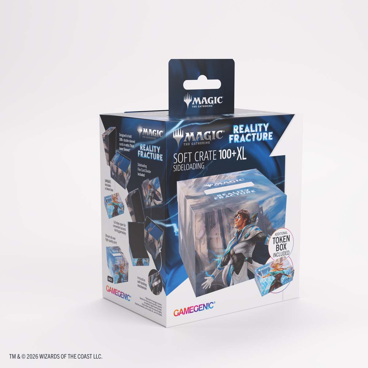 GameGenic - Magic: The Gathering SOFT CRATE 100+ XL SIDELOADING - Tam Beleren, Conflicted/Jace, Building Reality