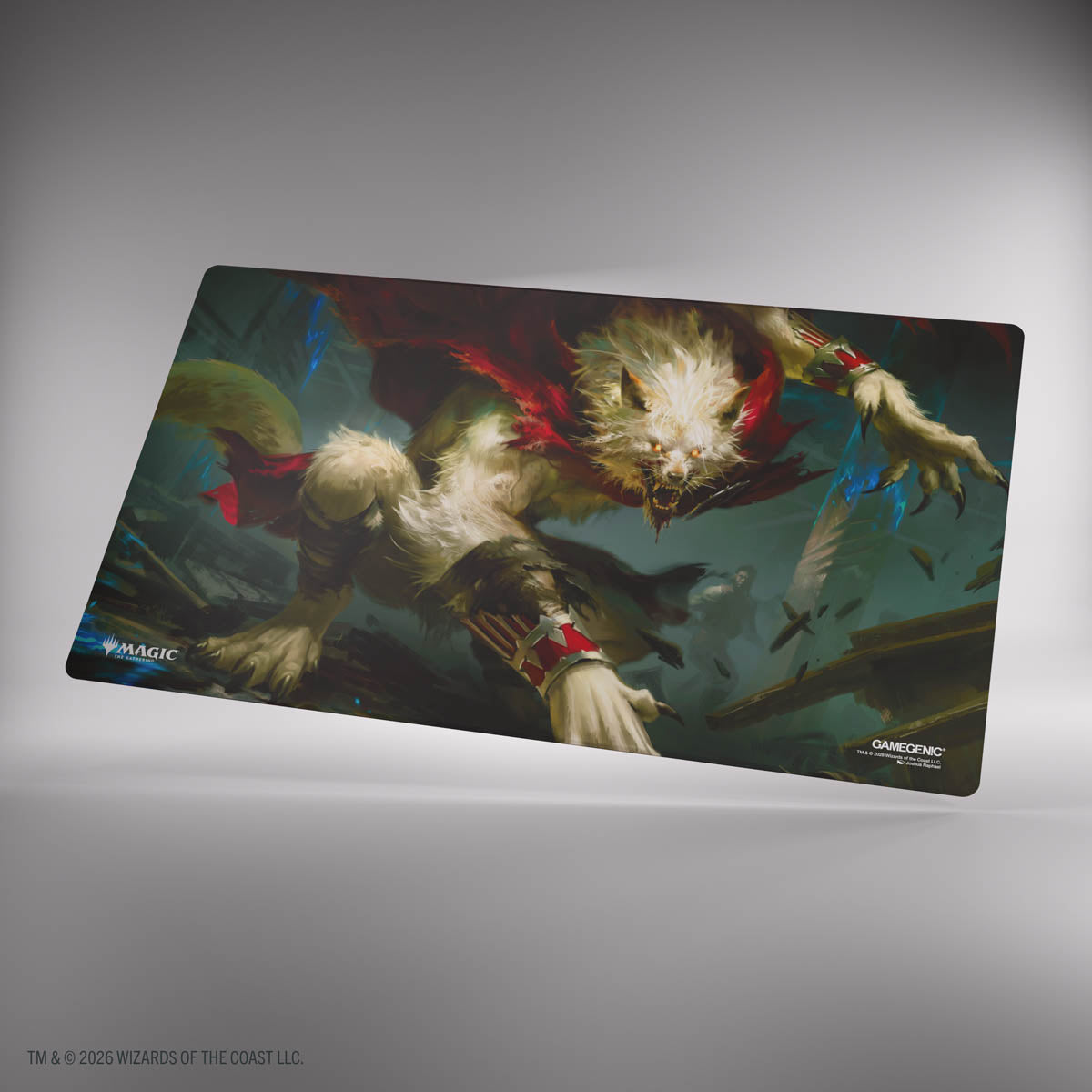 GameGenic Magic: The Gathering - Reality Fracture Double-Sided Playmat - Edgar, Ancient Bloodlord/Edgar, Moonlit Soverign