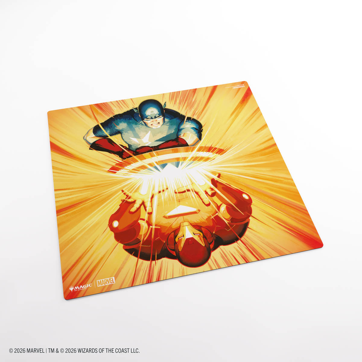 Playmat: MTG Prime 2-Player- Marvel Super Heroes- Iron Man/Captain America