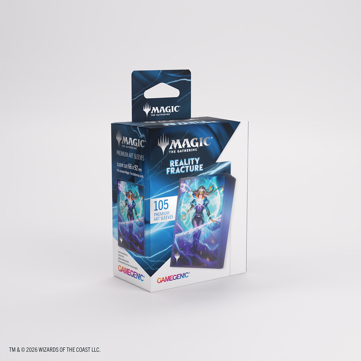 GameGenic - Magic: The Gathering | Reality Fracture Premium Art Sleeves - Trust the Spark