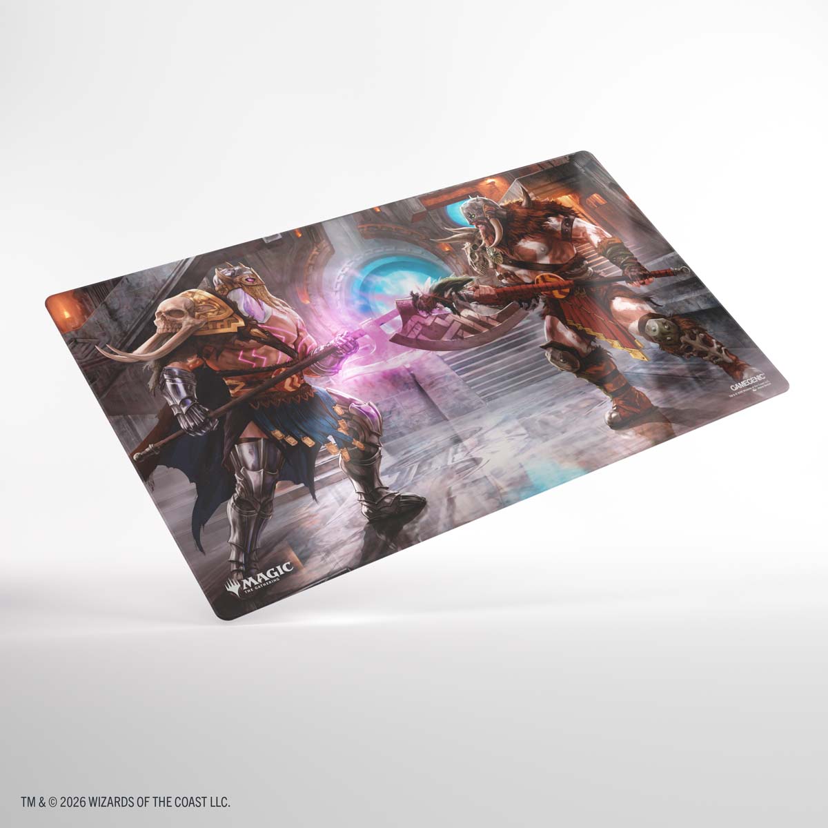 GameGenic Magic: The Gathering - Reality Fracture SHINY PLAYMAT - Garruk of the Veil/Garruk Uncursed