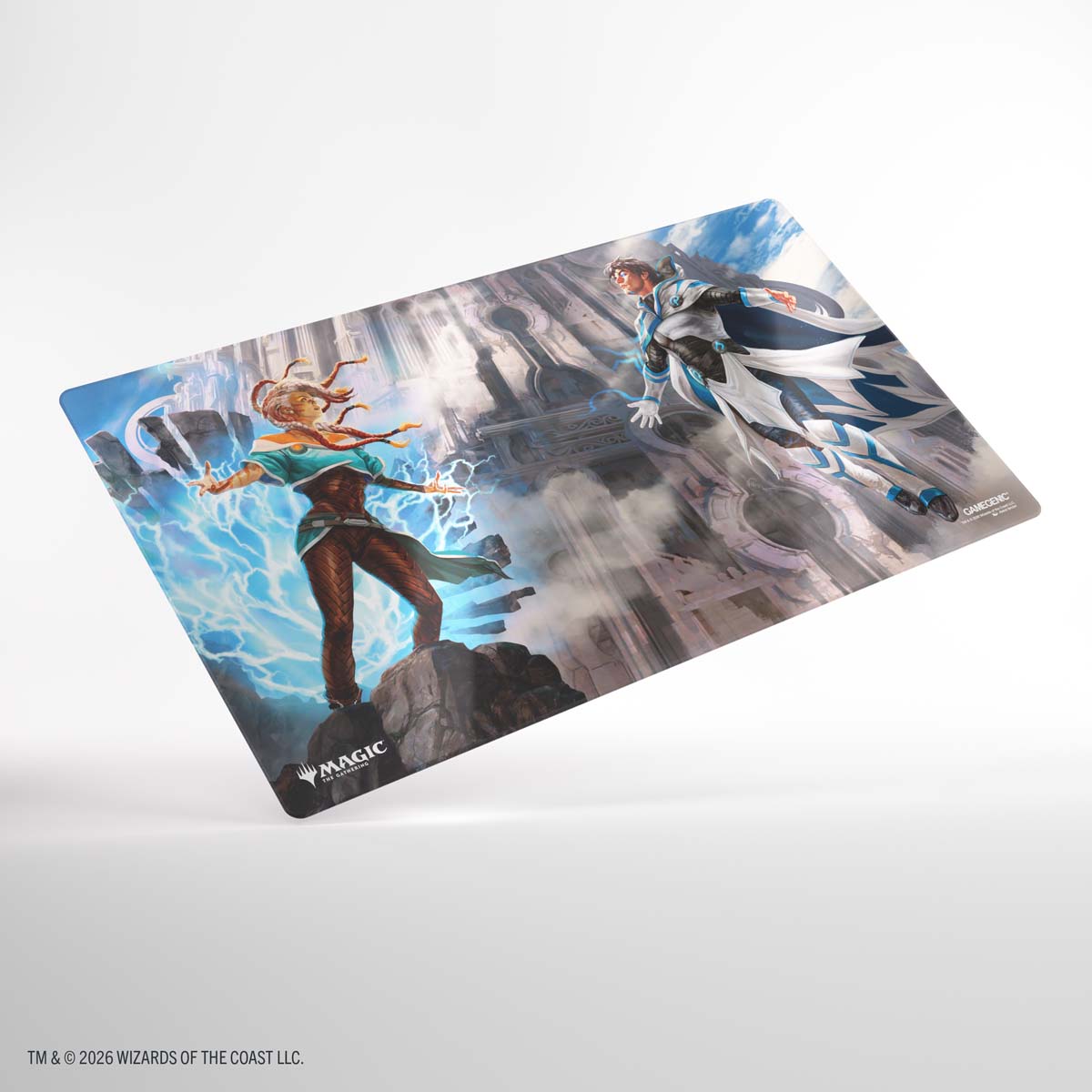 GameGenic Magic: The Gathering - Reality Fracture SHINY PLAYMAT - Tam Beleren, Conflicted/Jace, Building Reality