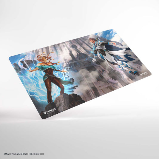 GameGenic Magic: The Gathering - Reality Fracture SHINY PLAYMAT - Tam Beleren, Conflicted/Jace, Building Reality
