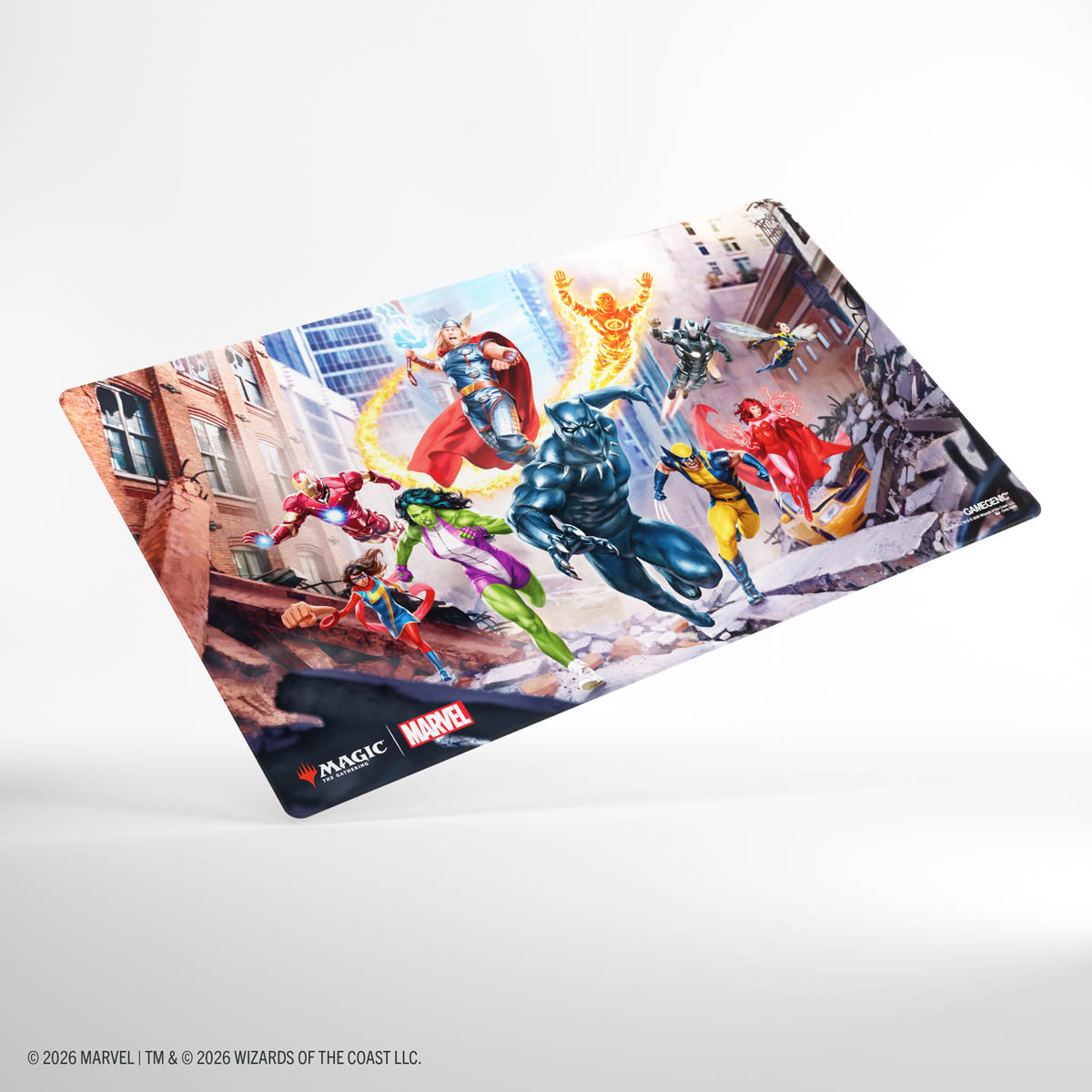Playmat: MTG Shiny - Marvel Super Heroes - Marvel Super Heroes