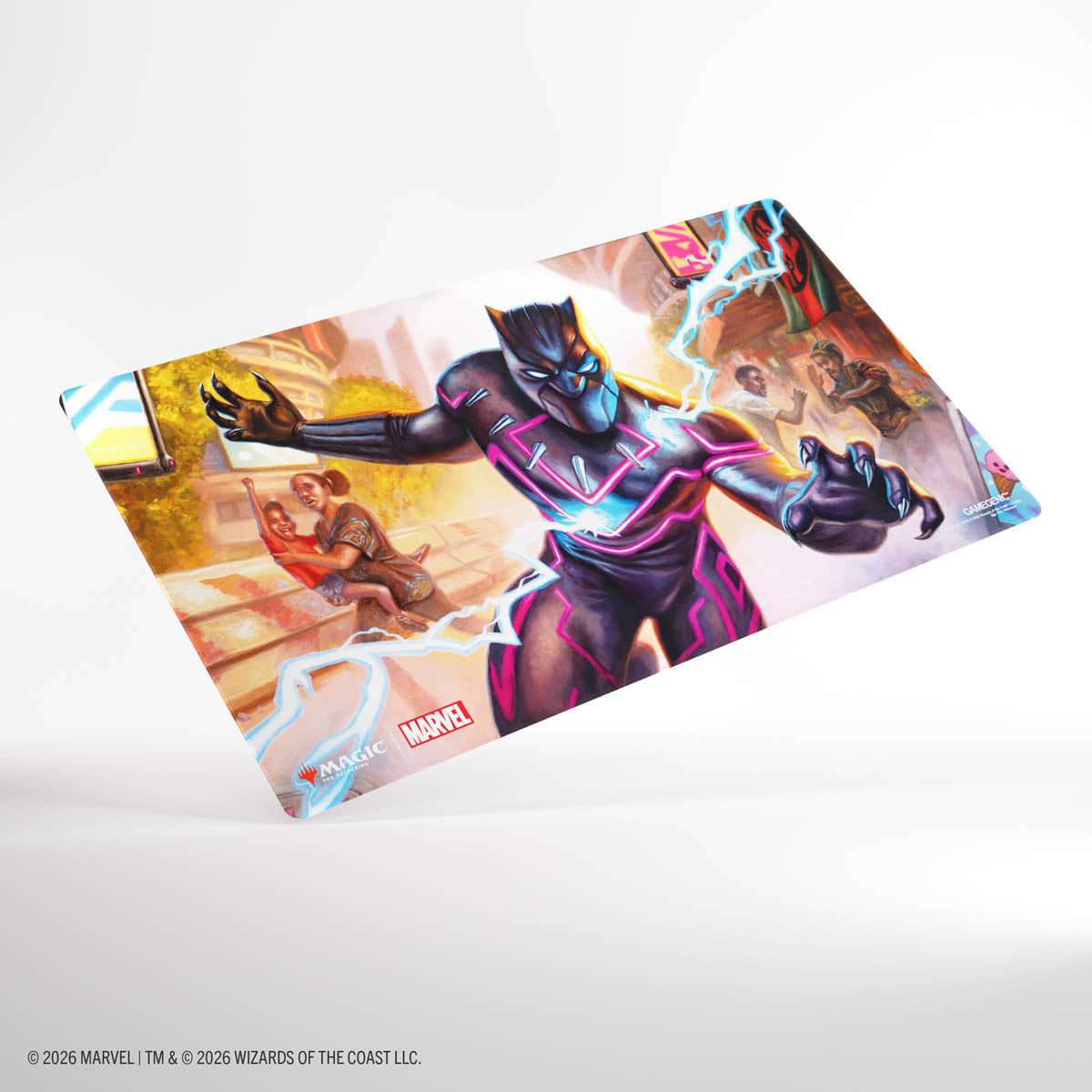 Playmat: MTG Shiny - Marvel Super Heroes - Striking Black Panther