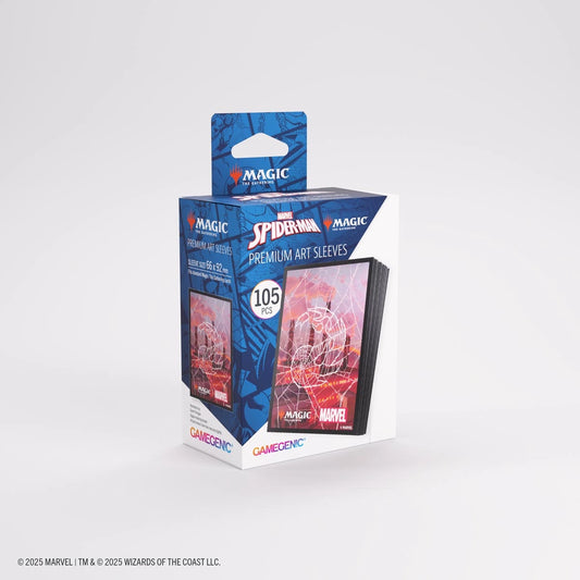 GameGenic MTG Premium Art Sleeves - Spider-Man: Mountains