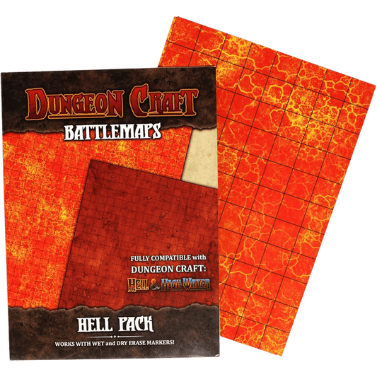 Dungeon Craft Battlemaps: Hell Pack