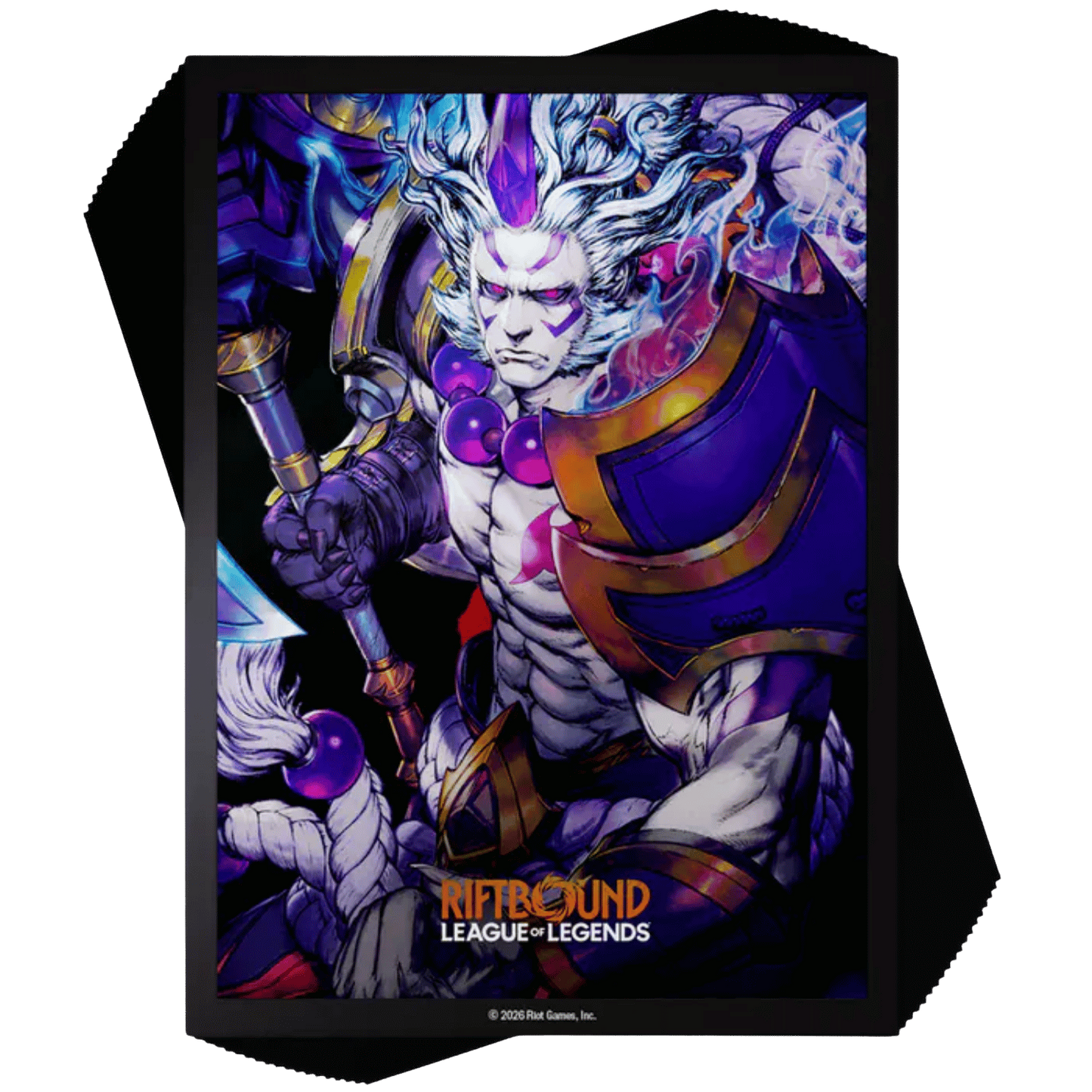 Riftbound: Spiritforged - Spirit Blossom Darius Card Sleeves (100ct)