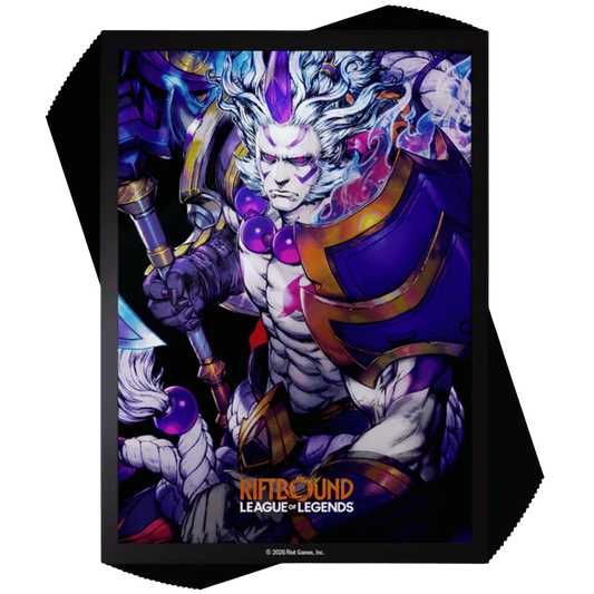 Riftbound: Spiritforged - Spirit Blossom Darius Card Sleeves (100ct)