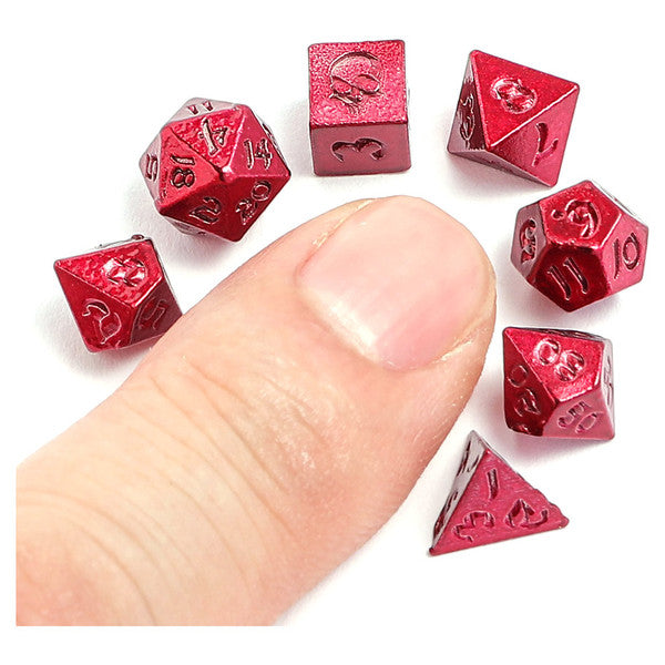 7-Set Unseelie (Potion Bottle) Mini Metal Dice Set