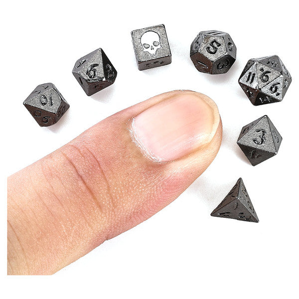 7-Set Unseelie (Potion Bottle) Mini Metal Dice Set
