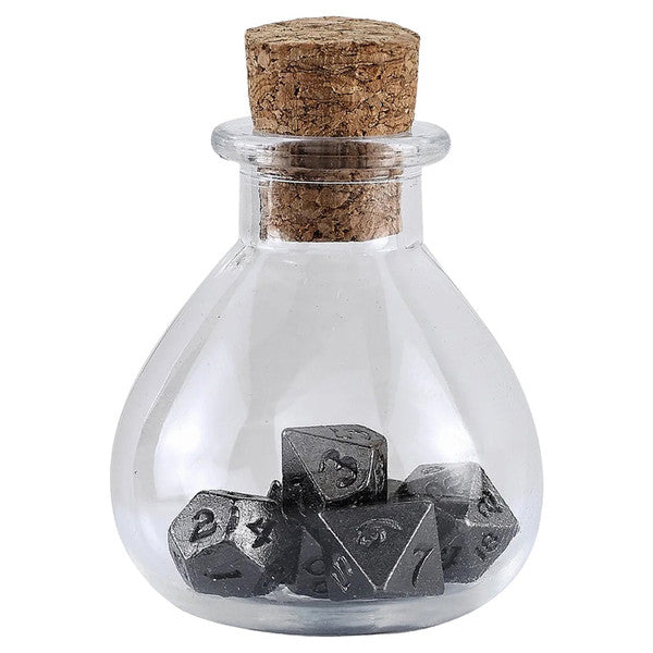 7-Set Unseelie (Potion Bottle) Mini Metal Dice Set