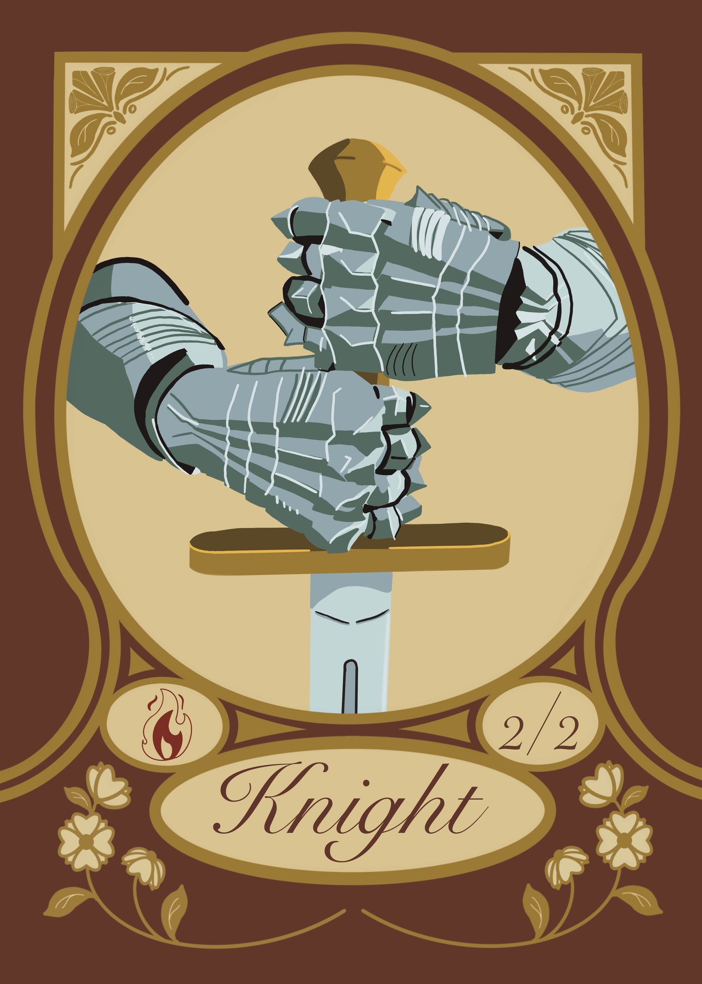 Illustrated Magic:The Gathering Deck of Token Cards (18 Cards) - EB Ford