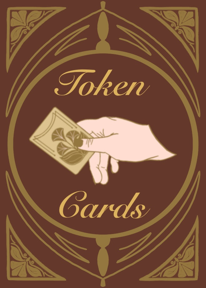 Illustrated Magic:The Gathering Deck of Token Cards (18 Cards) - EB Ford