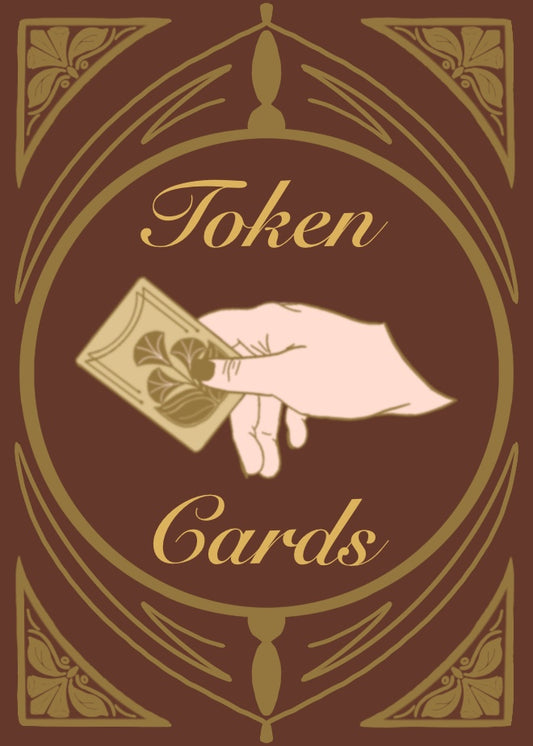 Illustrated Magic:The Gathering Deck of Token Cards (18 Cards) - EB Ford