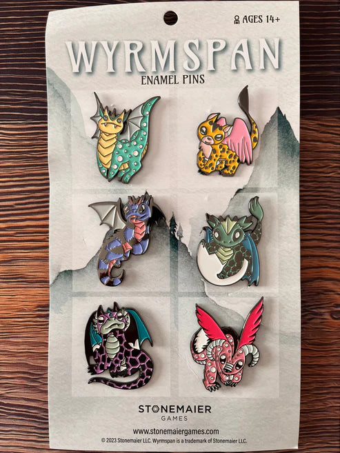Wyrmspan Enamel Pin - Single