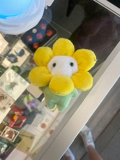 Handsewn Flower Man Plushie