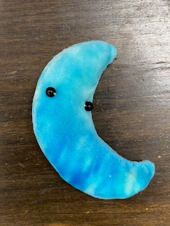 Hand Sewn moon plushie