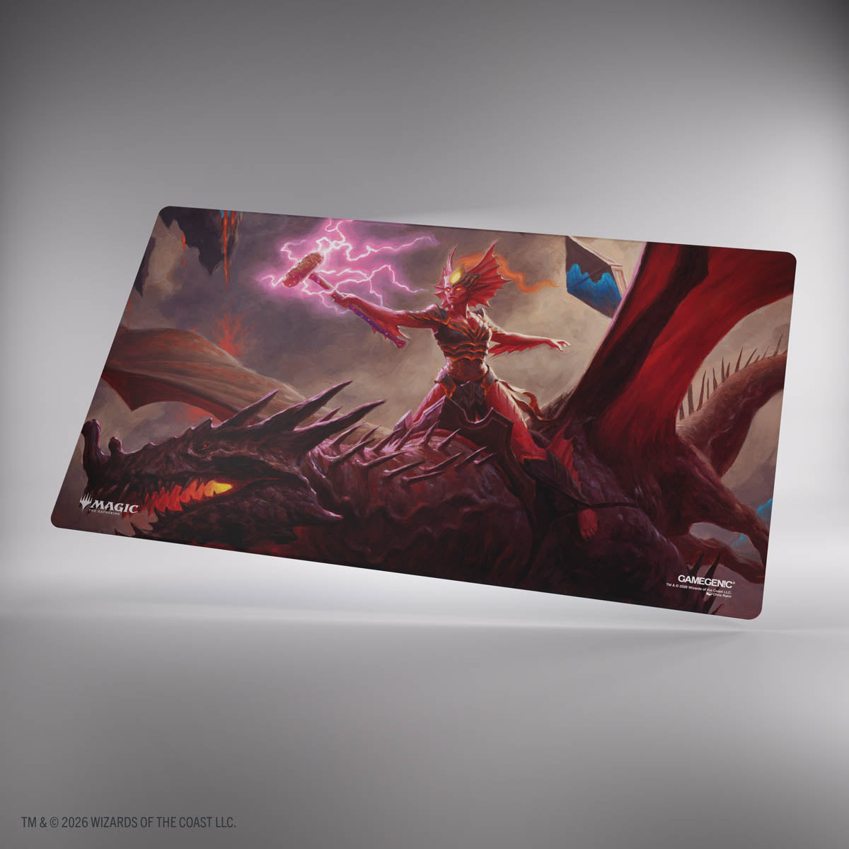GameGenic Magic: The Gathering - Reality Fracture Double-Sided Playmat - Kiora of Salt and Sand/Kiora of Fire and Ashes