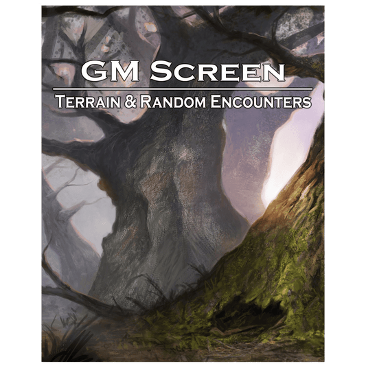 GM SCREEN: Terrain & Random Encounters