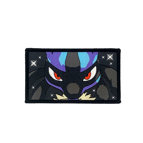 Lucario - Rectangle Iron-on Patch