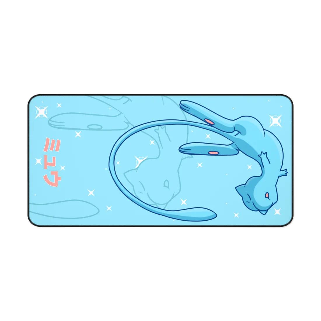 Shiny Blue Mew Playmat