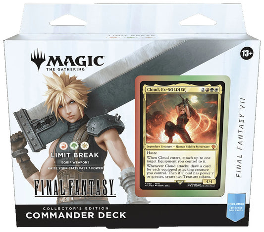 Magic: The Gathering - Final Fantasy Collector Editions Commander Deck - Limit Break