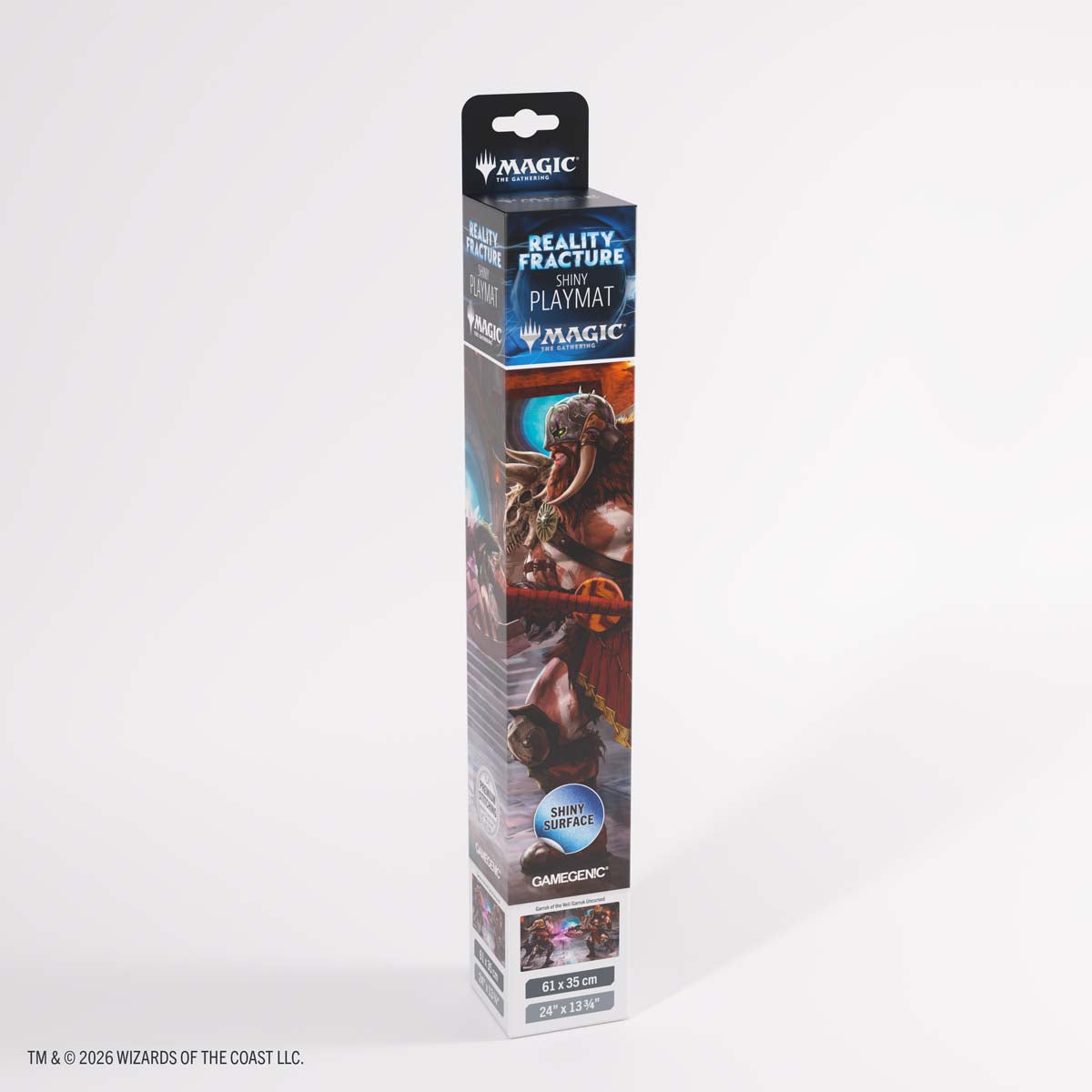 GameGenic Magic: The Gathering - Reality Fracture SHINY PLAYMAT - Garruk of the Veil/Garruk Uncursed