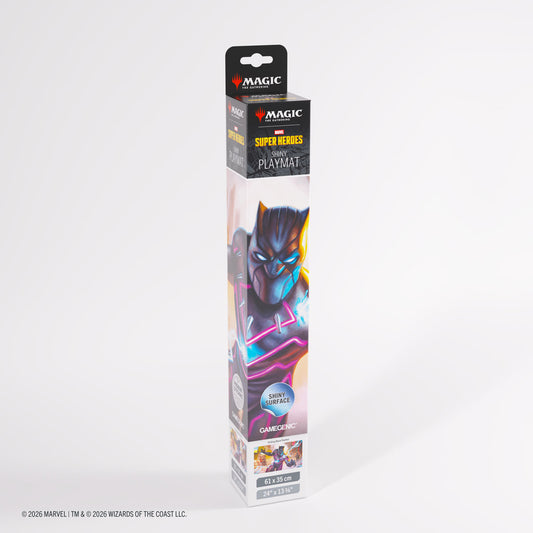Playmat: MTG Shiny - Marvel Super Heroes - Striking Black Panther