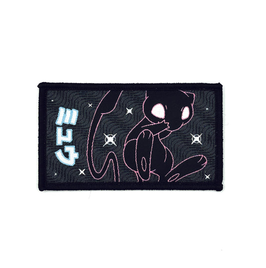 Mew - Rectangle Velcro Patch