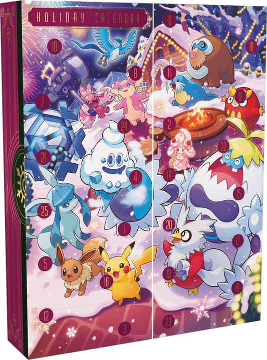Pokemon 2025 Holiday Calendar