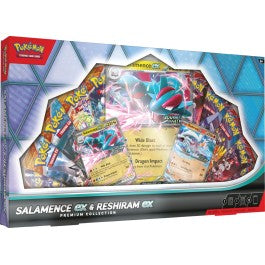 Pokémon: Scarlet & Violet - Salamence EX & Reshiram EX Premium Collection Box