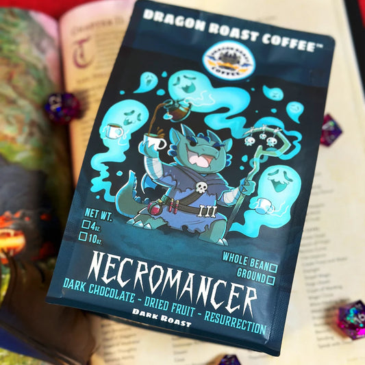 Dragon Roast Coffee - Necromancer Roast (10oz Whole Bean)