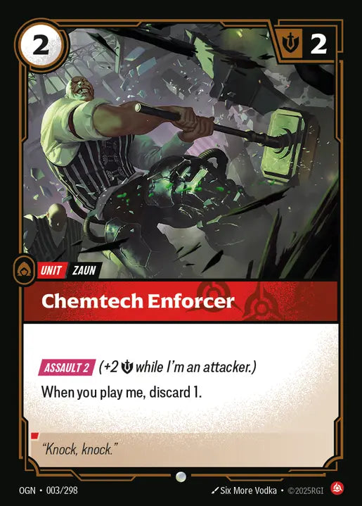 Chemtech Enforcer - Origins 003/298  (Foil)